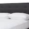 Baxton Studio Valencia Dark Grey Queen Size Platform Bed 141-7835 - alternate 9